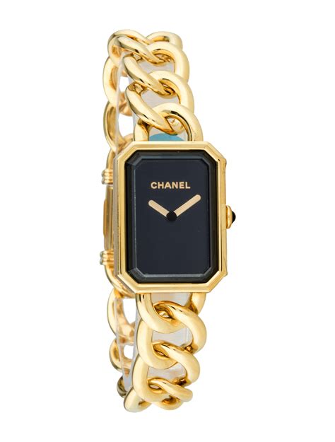 chanel collection premiere|chanel premiere watch gold.